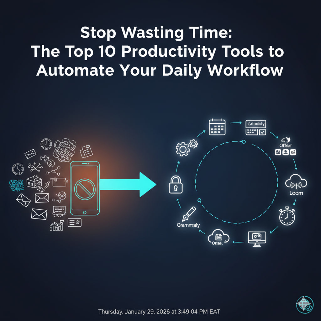 Stop Wasting Time: The Top 10 Productivity Tools to Automate Your Daily Workflow
