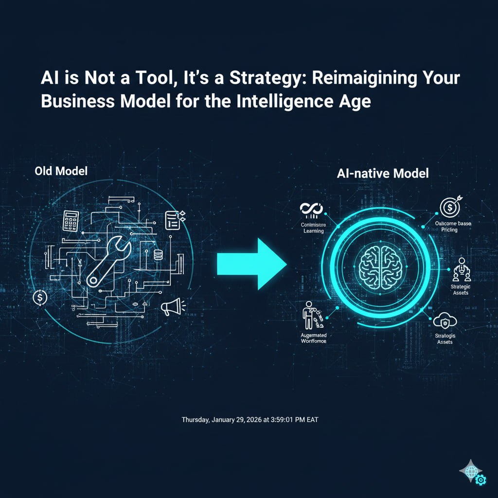 AI is Not a Tool, It’s a Strategy: Reimagining Your Business Model for the Intelligence Age